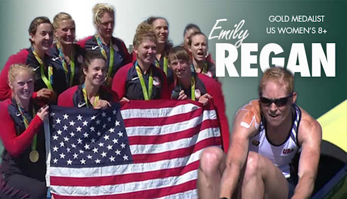 Michigan State Spartan Rower Emily Regan photo courtesy of MSU SID.